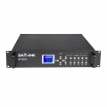 SATLINK ST-6511 8-channel modulator MPEG-4 AVC/H.264 encoding hotel digital signage conversion