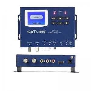 SATLINK ST-6701 HDMI ISDB-T RF Modulator 1 Route MPEG1/4 Satlink ISDB T RF Modulator ST6701 H.264 AVC encoder for Brazil Japan