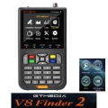 GTMEDIA V8 Finder2+Bag Satellite Finder Meter DVB-S/S2/S2X 1080P 3.5 Inch High Definition TFT LCD Screen H.264 vs WS-6933